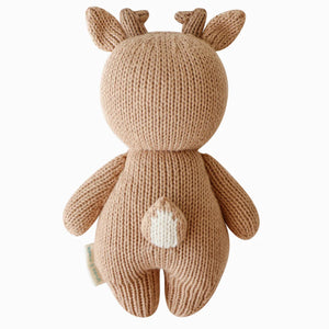 cuddle + kind Hand-Knit Baby Animal - Fawn Back View