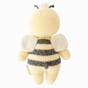 cuddle + kind Hand-Knit Baby Animal - Bee Back View