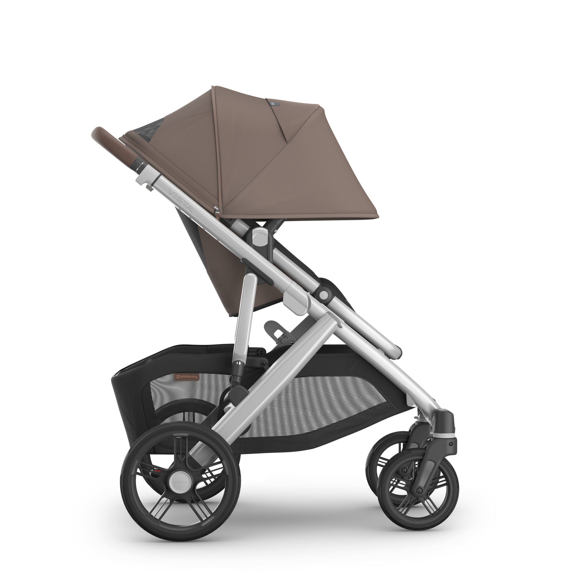 Theo UPPAbaby Vista V3 Stroller - Toddler Seat Forward Facing with Sunshade