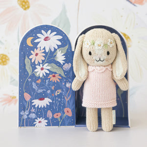 cuddle + kind Hand-Knit Tiny Collection - Hannah the Bunny Lifestyle 1