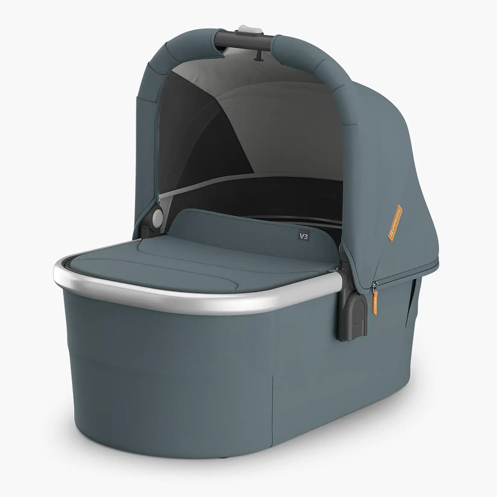 UPPAbaby Bassinet V3 - Callum (Stone Blue/Silver Frame)