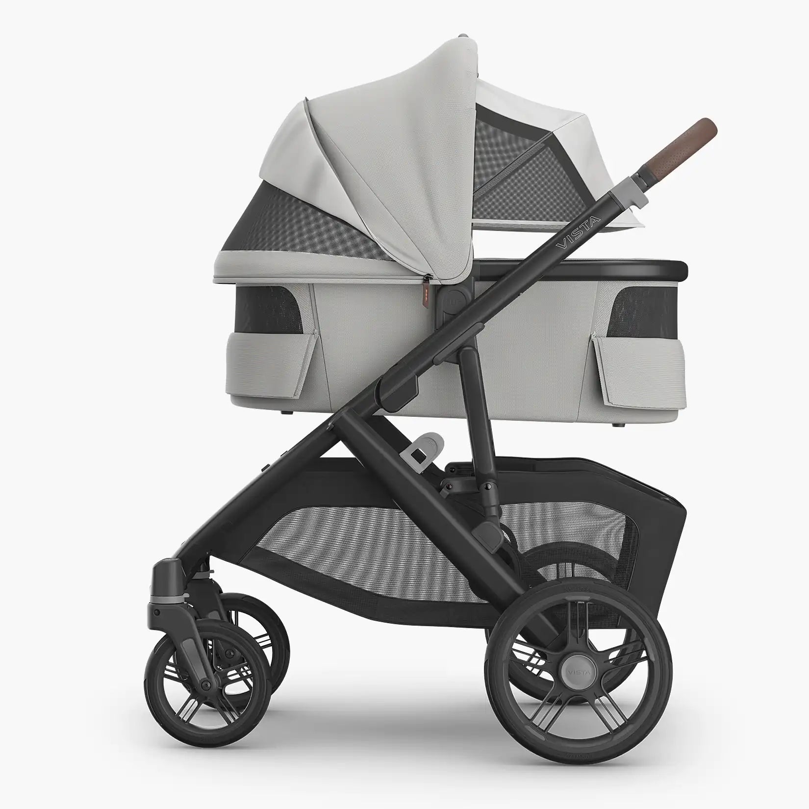 UPPAbaby Bassinet V3 - Savannah (Pearl Grey Jacquard/Carbon Frame)