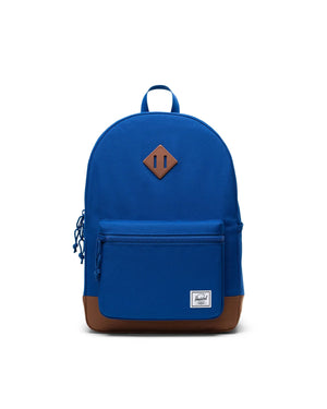 Herschel Heritage Youth Backpack - Surf The Web/Saddle Brown