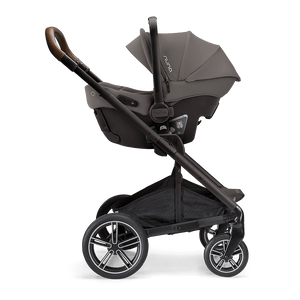 Nuna PIPA urbn Infant Car Seat Granite - On Stroller View