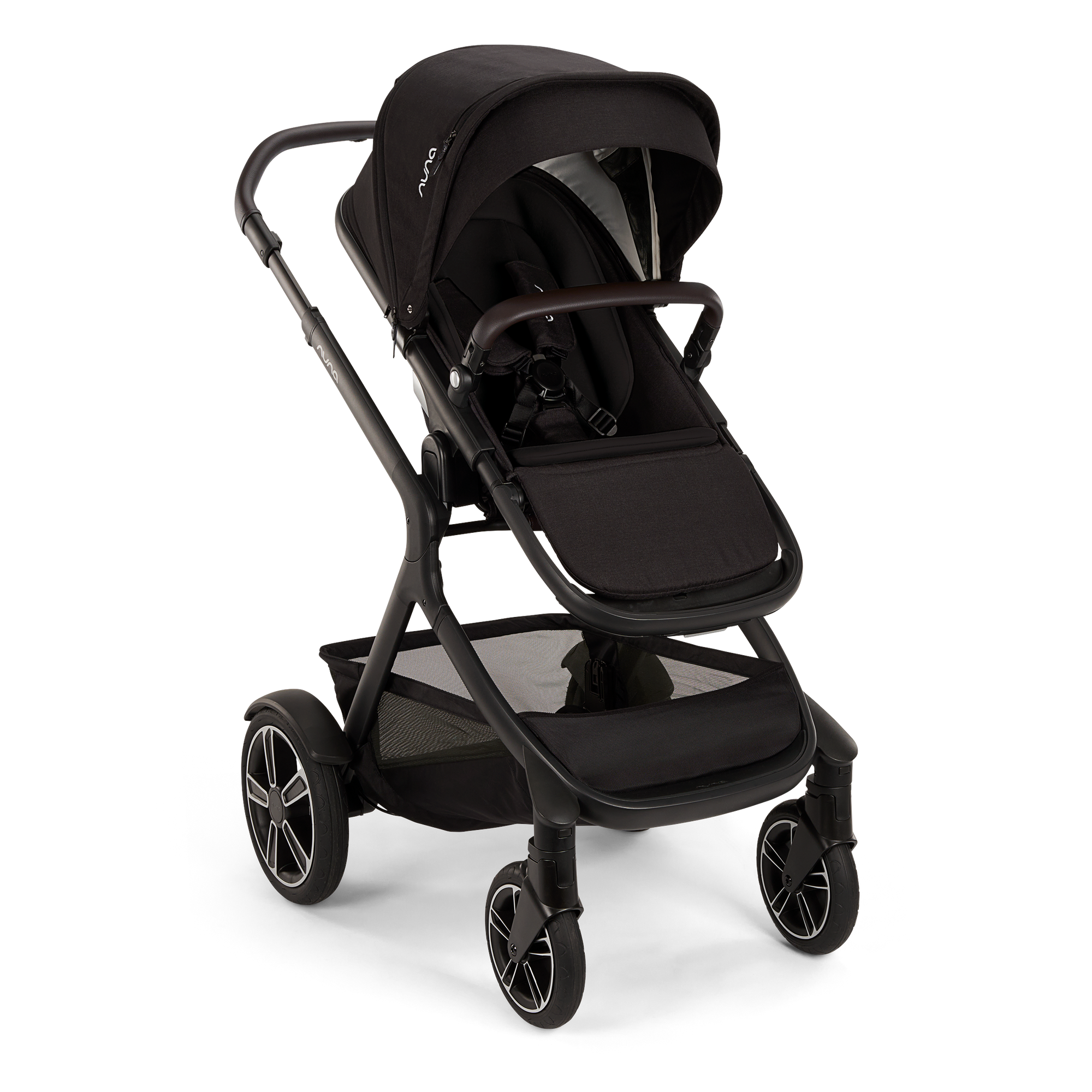 DEMI™ Next Stroller with Rider Board in Caviar