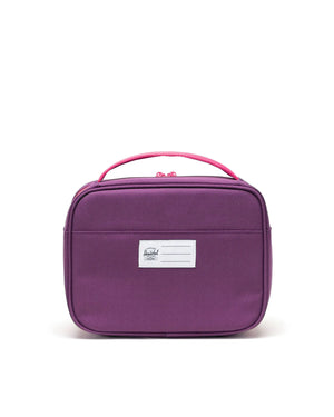 Herschel Pop Quiz Lunch Box Sunset Purple/Sachet Pink - Back 