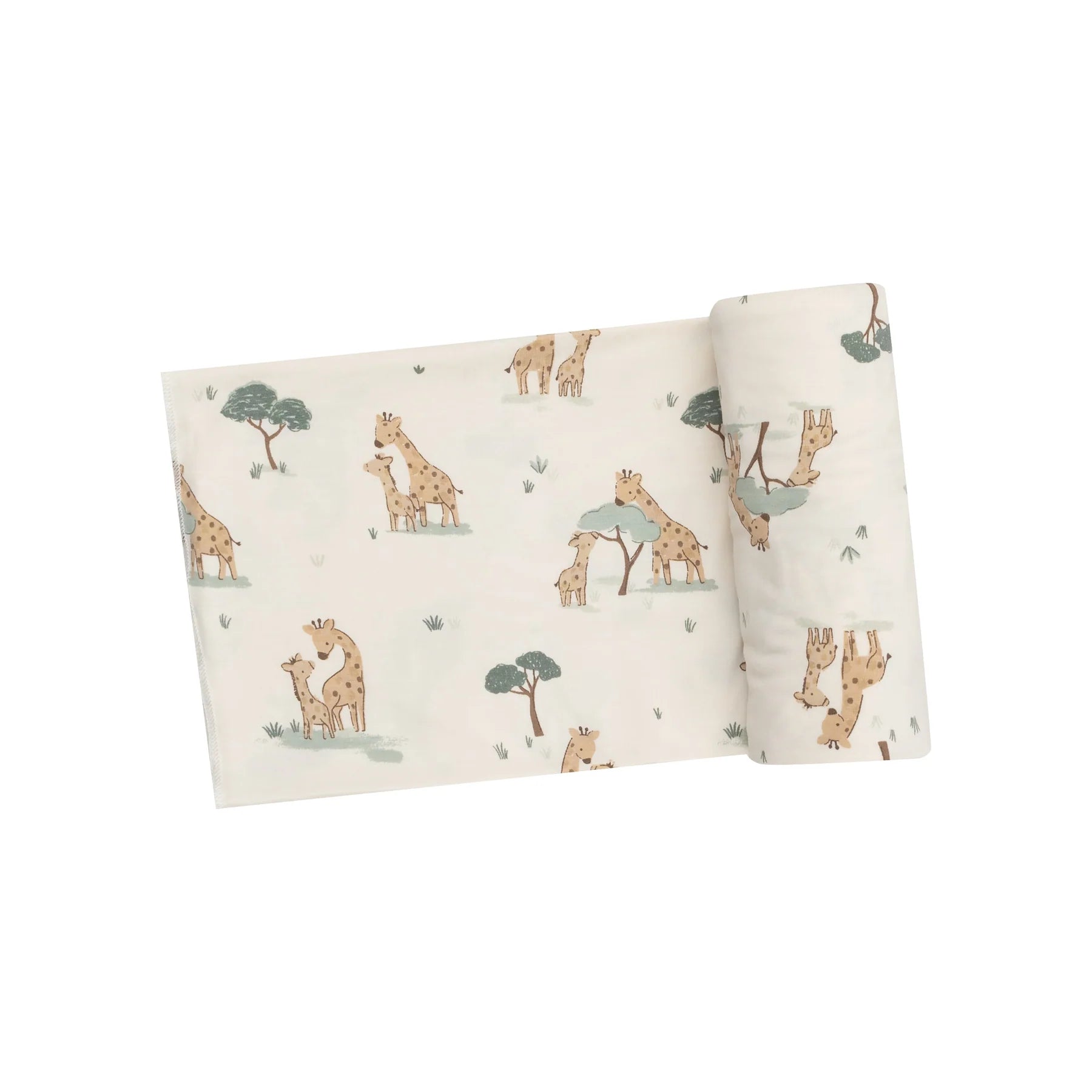 Angel Dear Bamboo Swaddle Blanket - Giraffe Families