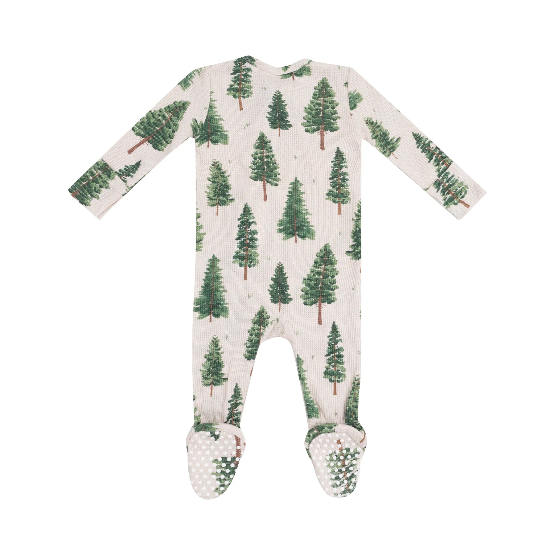 Angel Dear Zipper Footie - Forest Trees