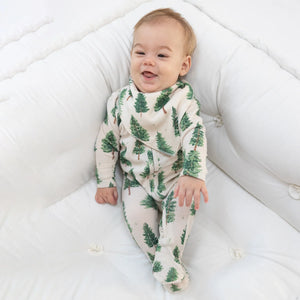 Angel Dear Zipper Footie - Forest Trees Lifestyle