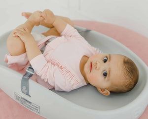 Bumbo Change Pad - Cool Grey Lifestyle 1