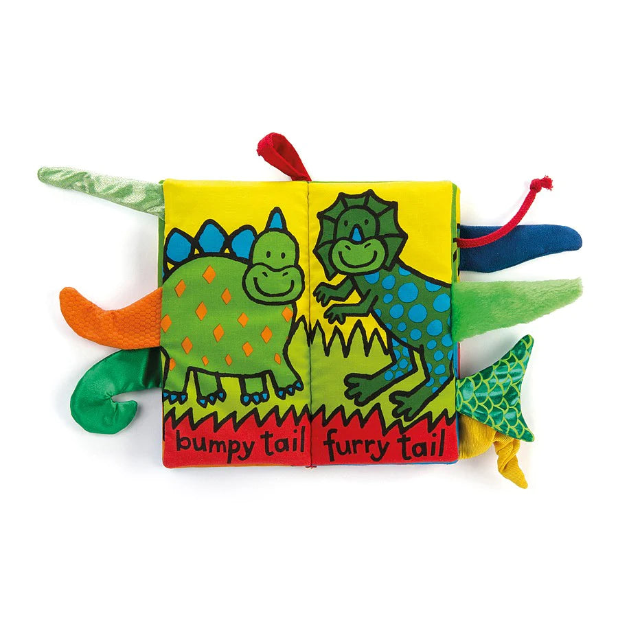 Jellycat Dino Tails Soft Book