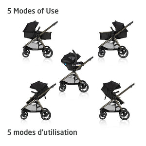 Maxi-Cosi Zelia Luxe 5-in-1 Modular Travel System - 5 Modes of Use