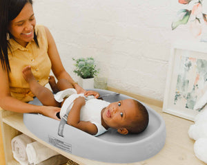 Bumbo Change Pad - Cool Grey Lifestyle 2