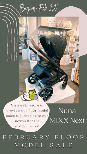 FLOOR MODEL Nuna MIXX Next Stroller - Caviar