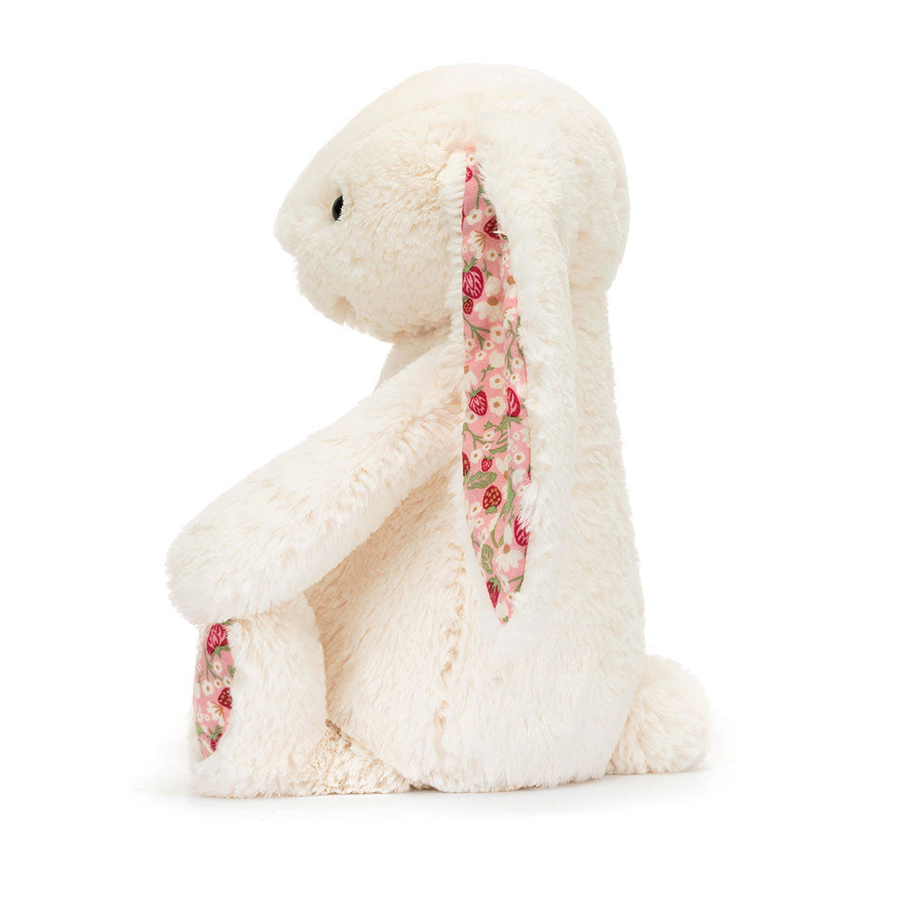 Jellycat Cream Bunny 'Berry' - Side View