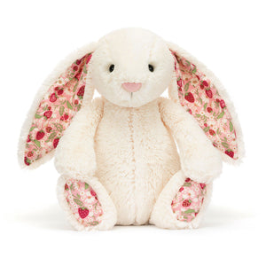 Jellycat Cream Bunny 'Berry' - Front View