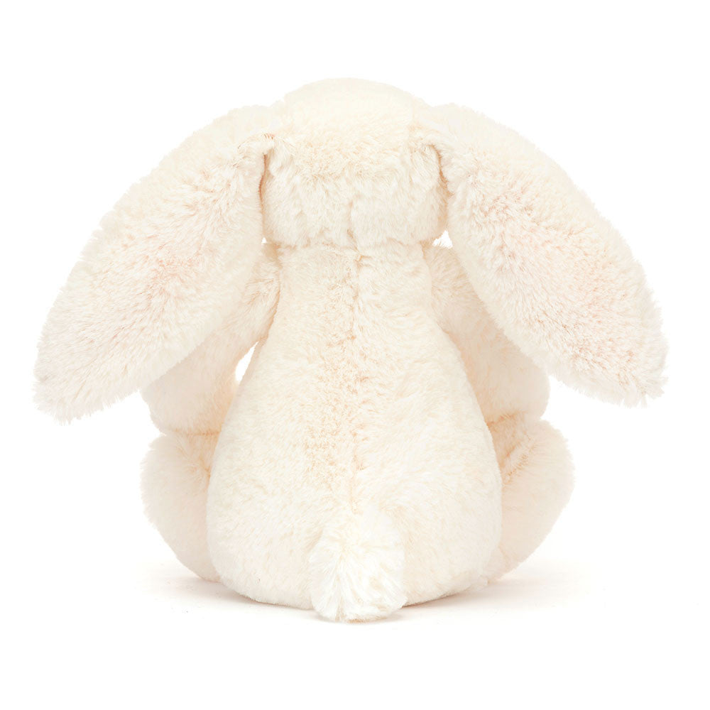 Jellycat Cream Bunny 'Berry' - Little Back View