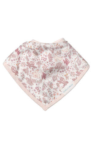 Loulou Lollipop Bandana Bib Set - Hedgehog Forest 3