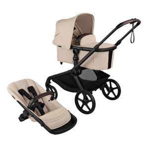 Bugaboo Kangaroo Complete Stroller - Black/Desert Taupe