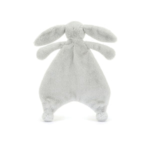 Jellycat Baby Bashful Silver (Grey) Bunny Comforter - Rear View