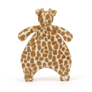 Jellycat Baby Bashful Giraffe Comforter Back View