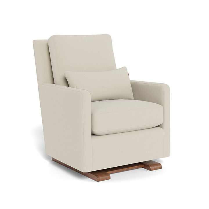 Monte Design nursing chair Stone Felt / Walnut (+$250) Monte Design Como Glider - Performance