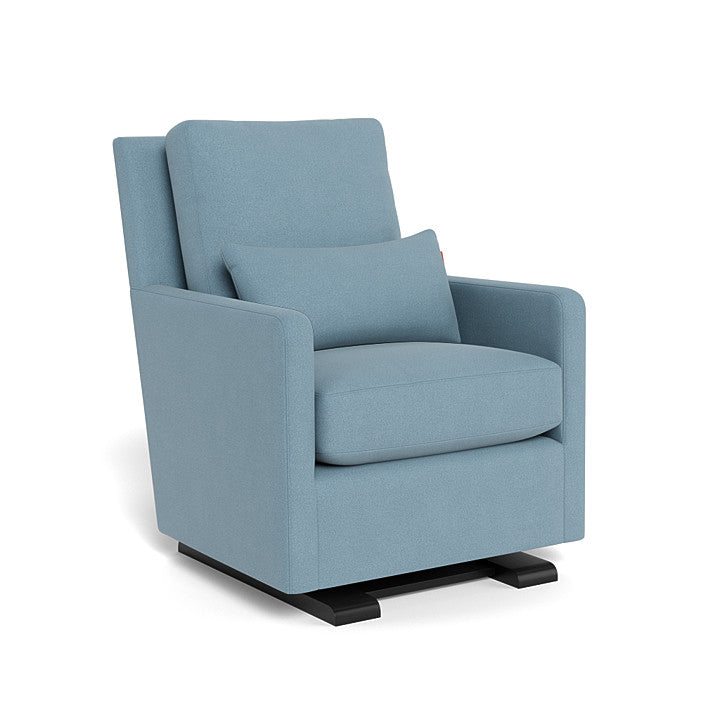 Monte Design nursing chair Frost Blue Felt / Espresso Monte Design Como Glider - Performance