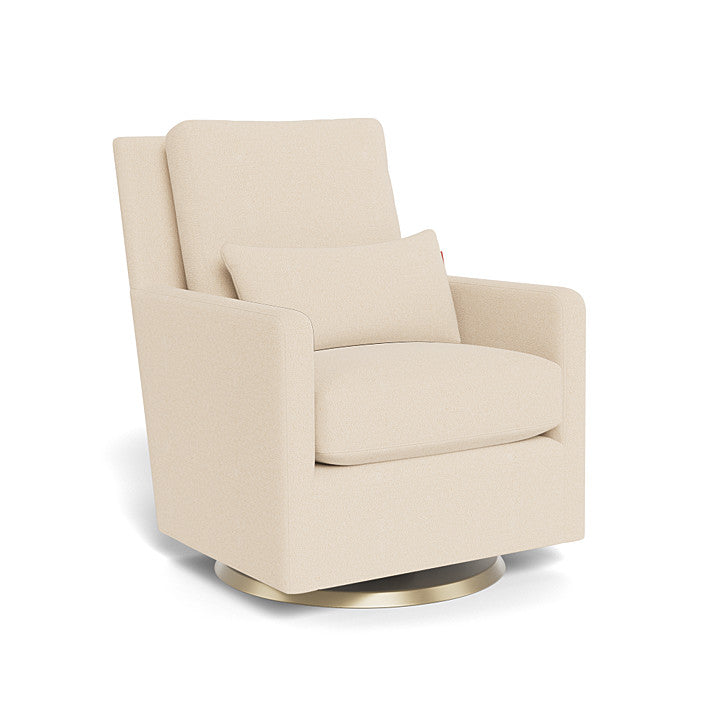 Monte Design nursing chair Buscuit Boucle / Gold Swivel Monte Design Como Glider - Performance