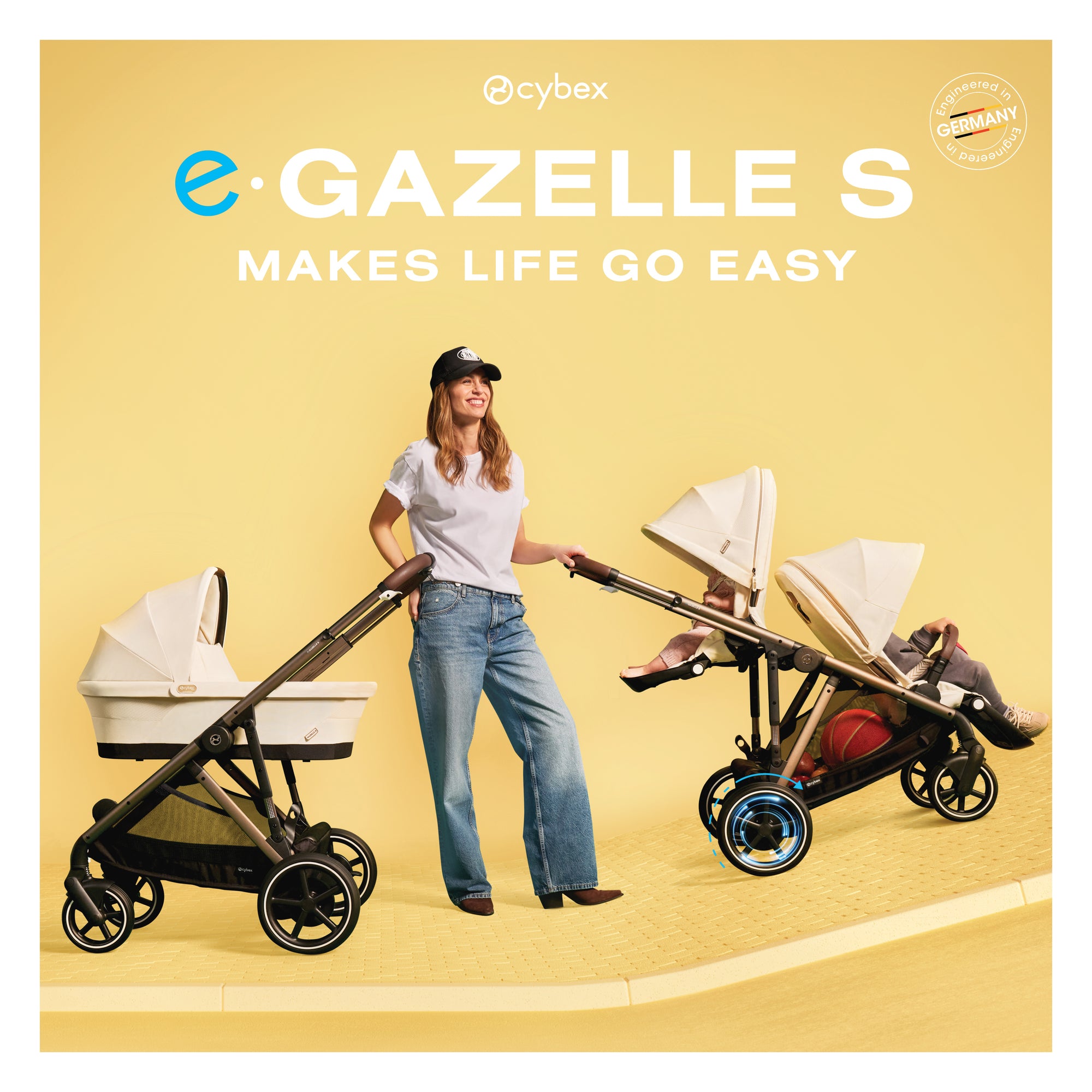 CYBEX e-Gazelle S Stroller - Lifestyle 1