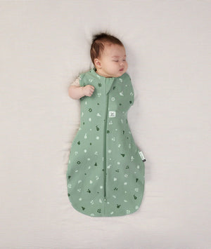 ErgoPouch Cocoon Swaddle Bag 1.0 TOG - Sweet Orchard - One Arm Out