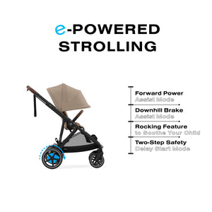 CYBEX e-Gazelle S Stroller - Electric Powered Strolling