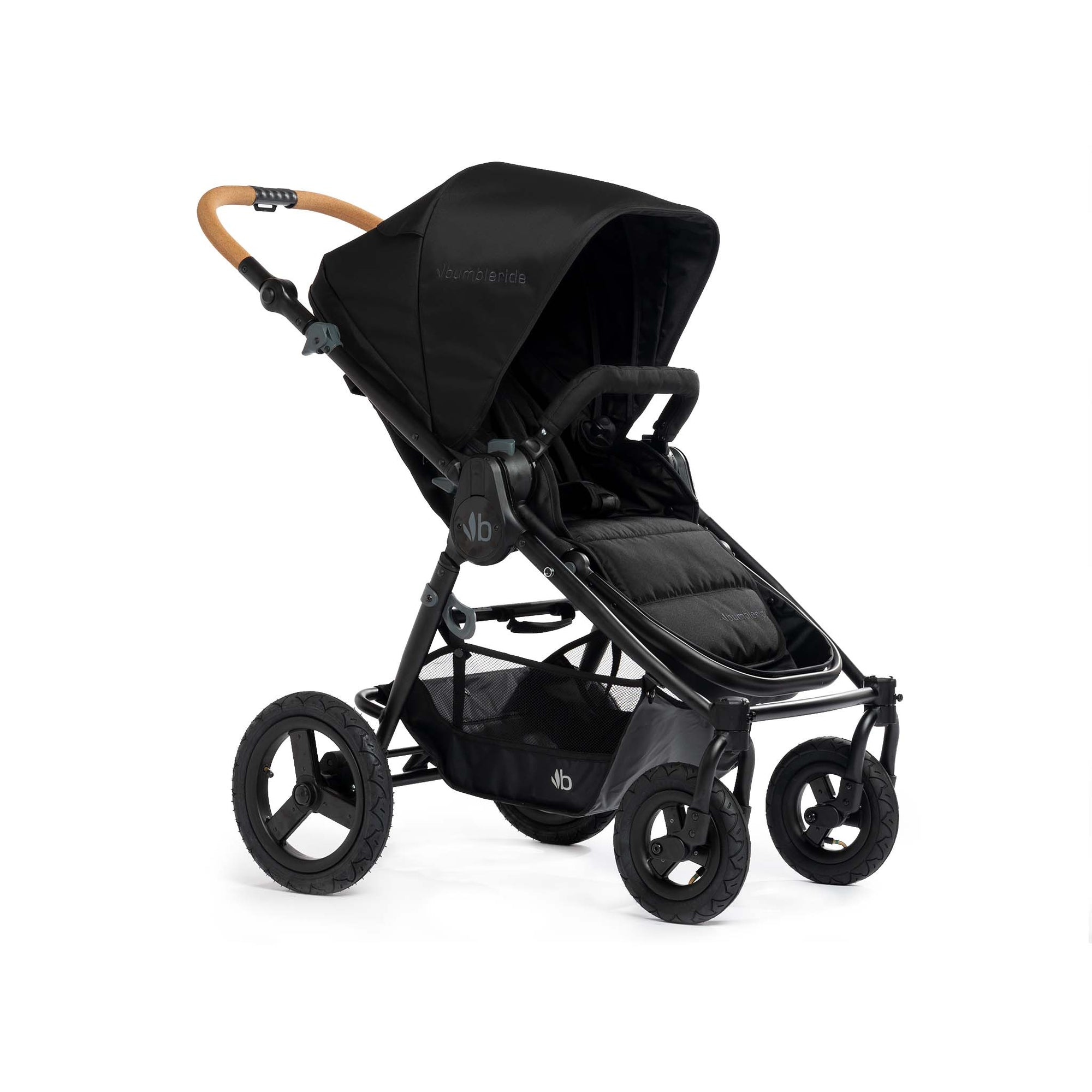 Black with Black Frame Bumbleride Era Stroller (2024)