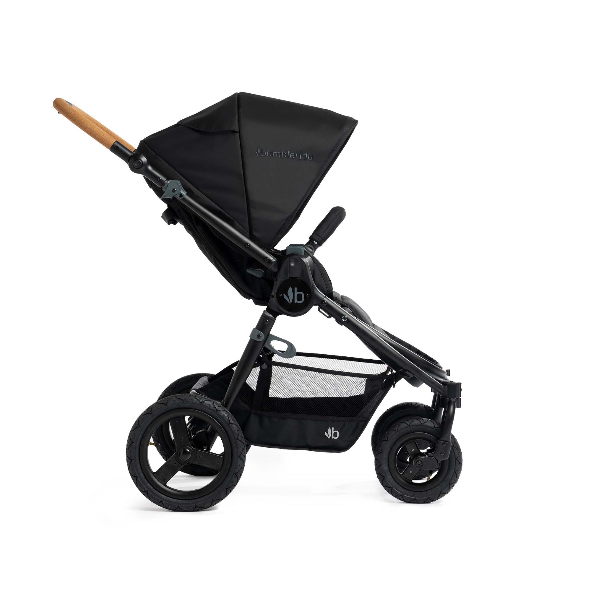 Black with Black Frame Bumbleride Era Stroller (2024)