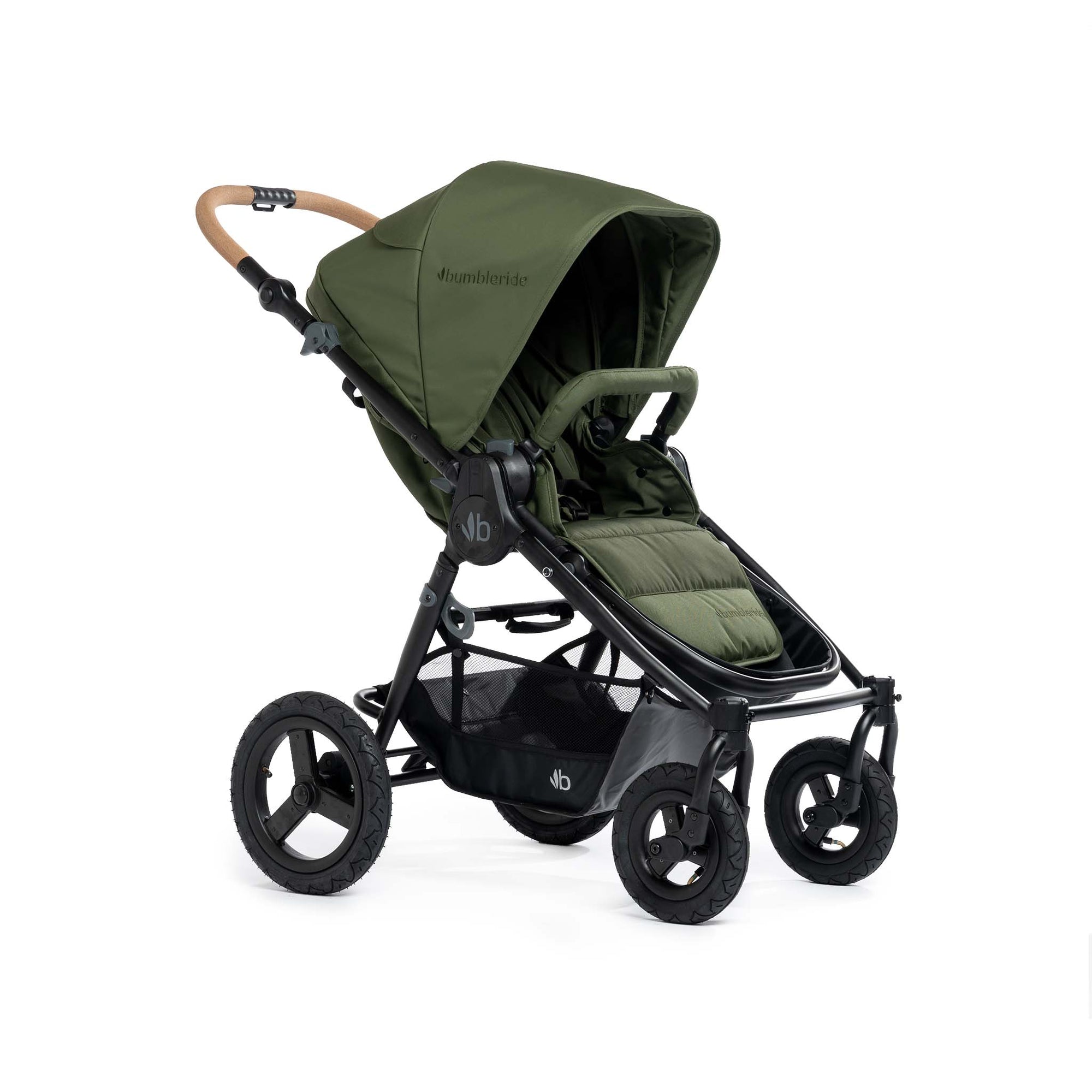 Olive with Black Frame Bumbleride Era Stroller (2024)