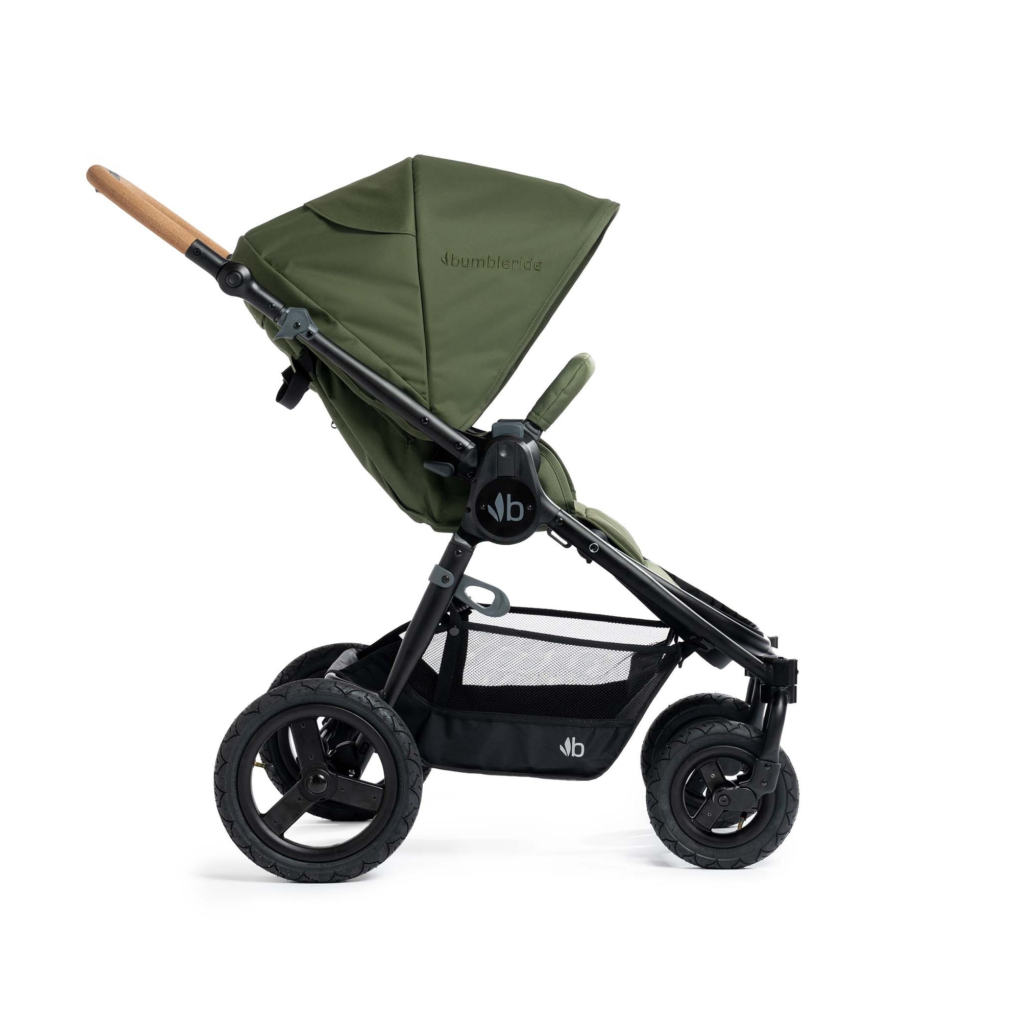 Olive with Black Frame Bumbleride Era Stroller (2024)