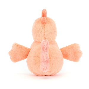 Jellycat Fluffy Chicken Back View