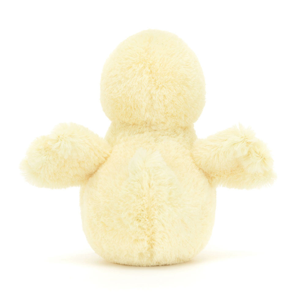 Jellycat Fluffy Duck Back View