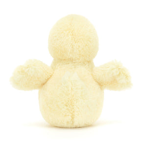 Jellycat Fluffy Duck Back View