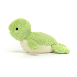 Jellycat Fluffy Turtle Side View