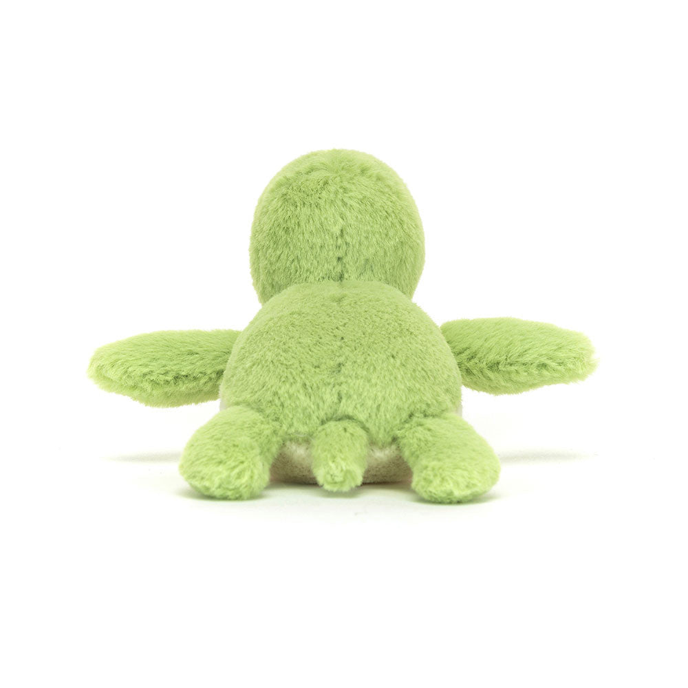 Jellycat Fluffy Turtle - Back View