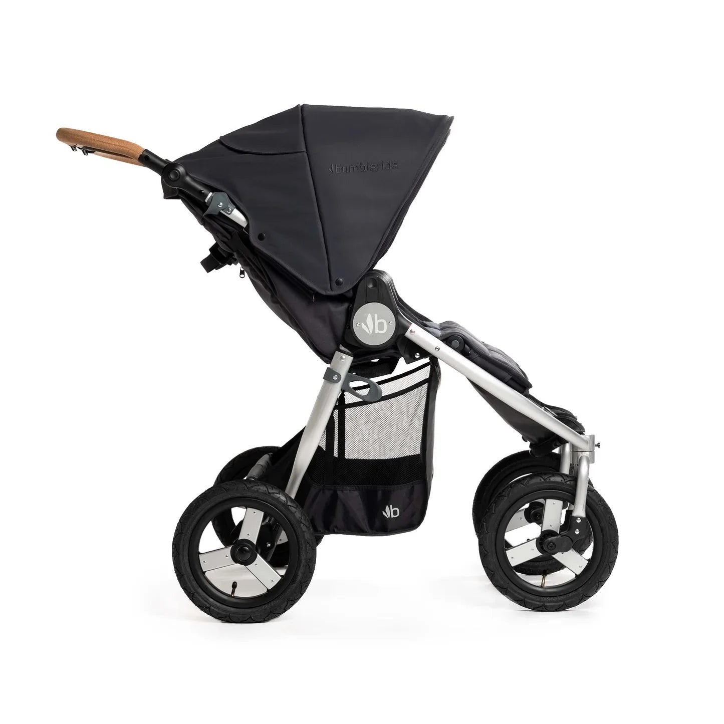 Bumbleride Indie Twin Stroller - Dusk Side View