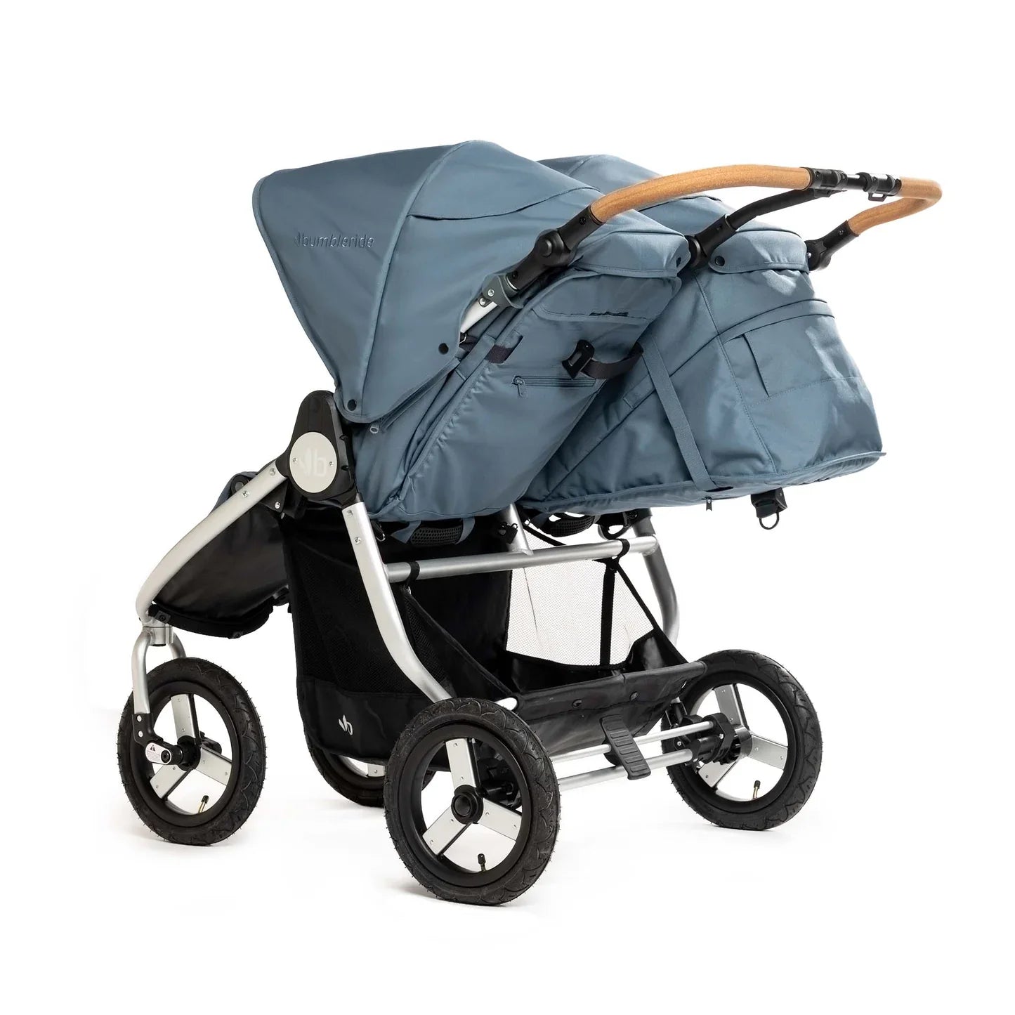 Bumbleride Indie Twin Stroller - Ocean Back View