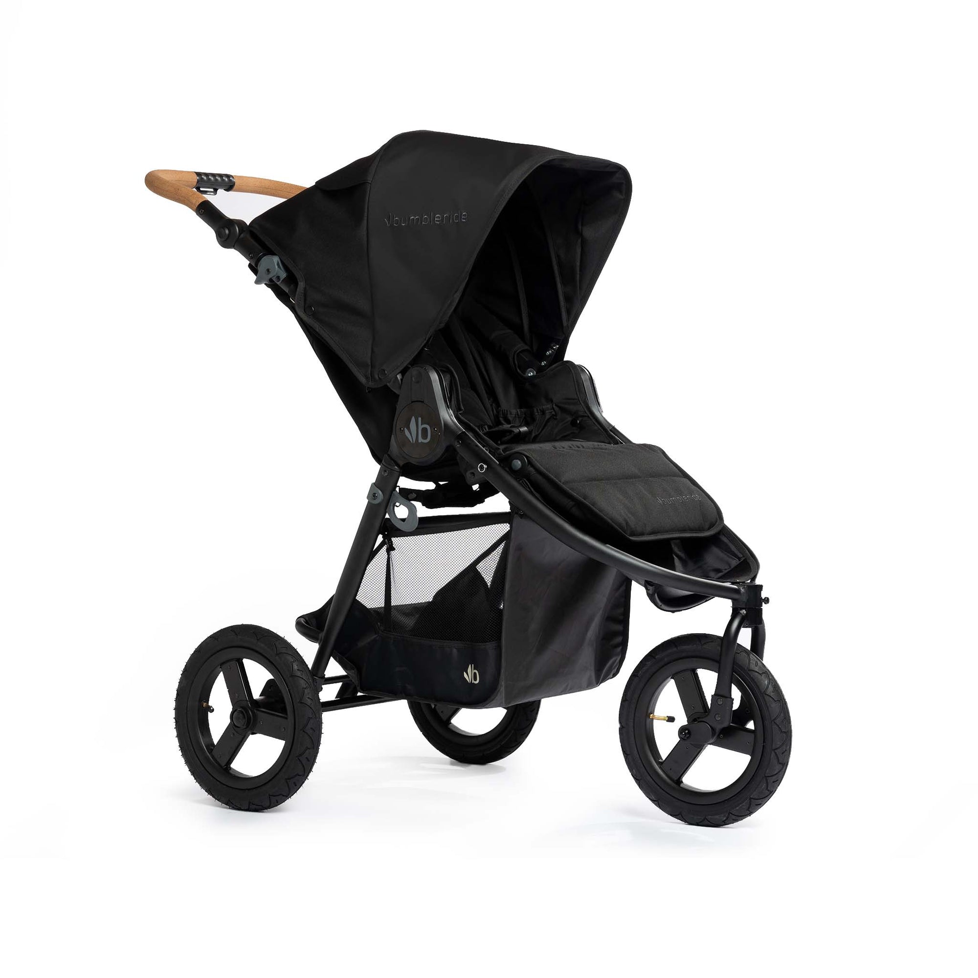 Black with Black Frame Bumbleride Indie Stroller 