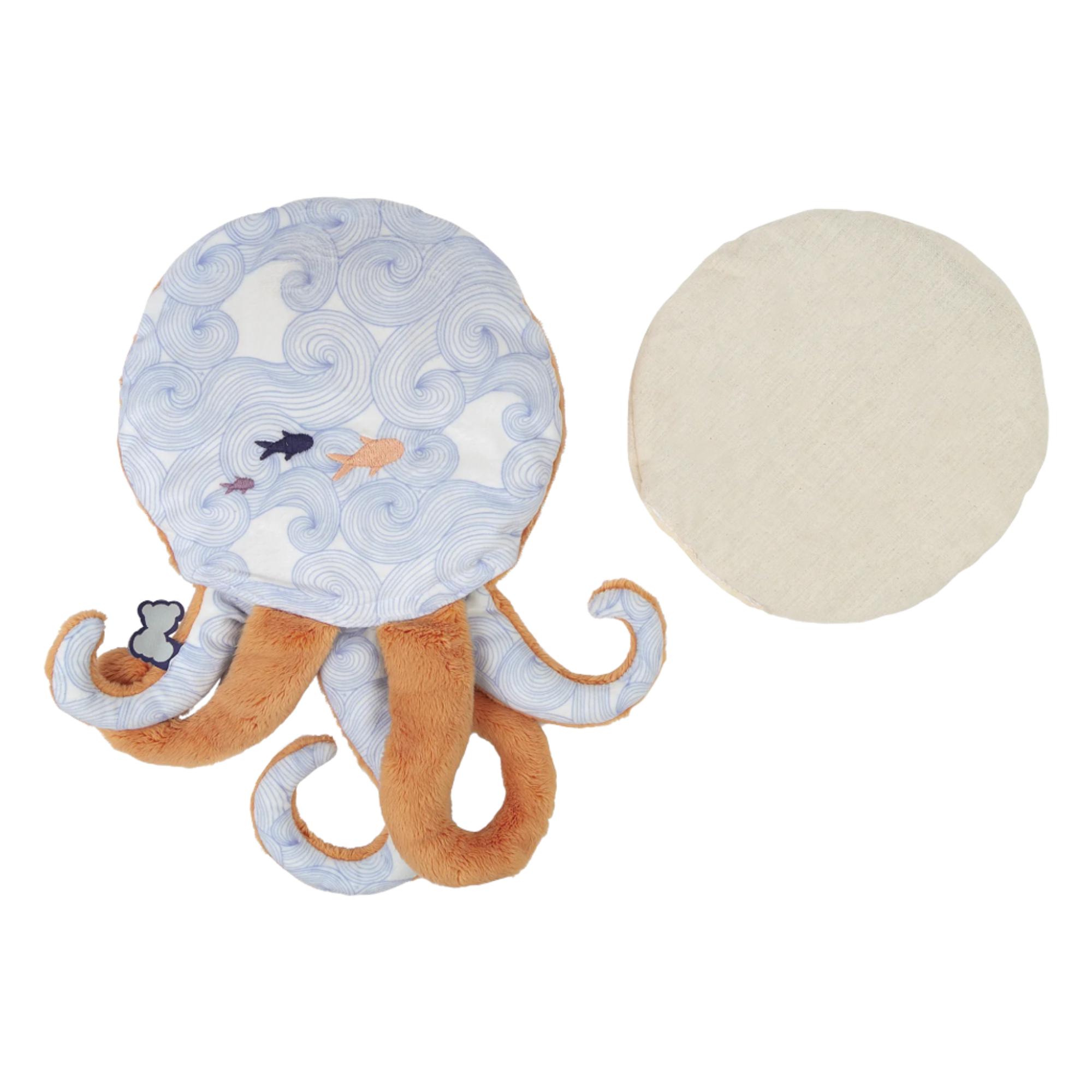 Kaloo Feel Good Plush - Octopus Removable Heating/Cooling Pad Insert