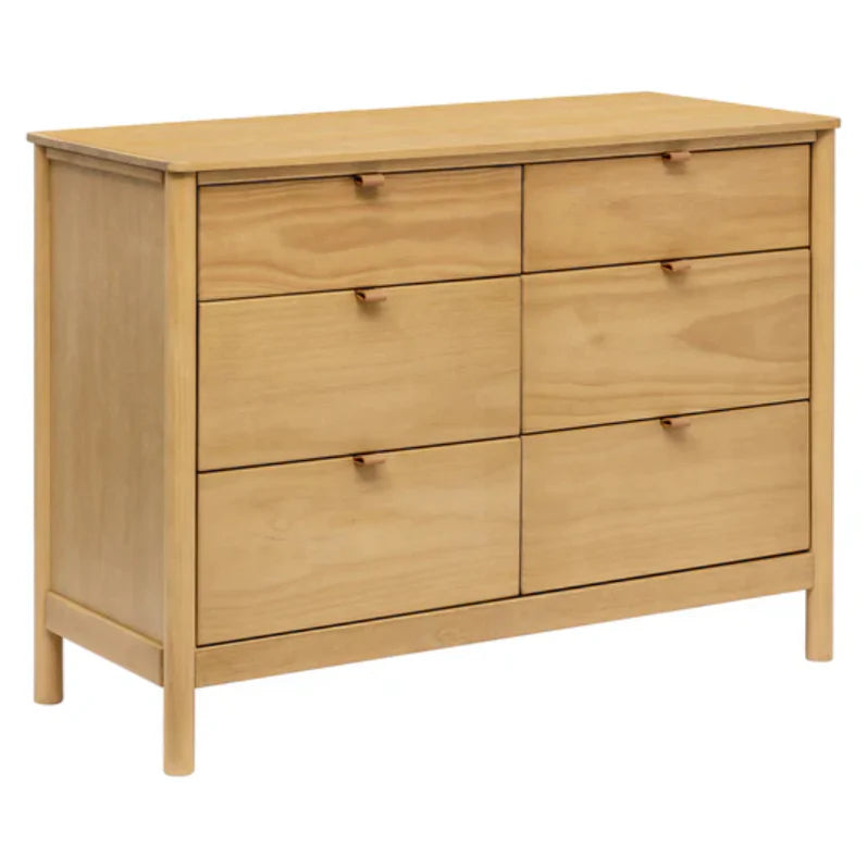 Babyletto Bondi 6-Drawer Dresser - Honey 