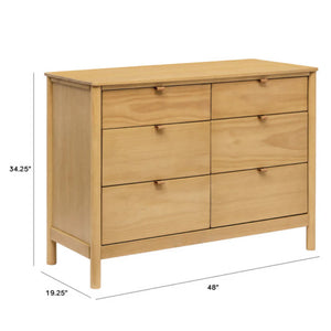 Babyletto Bondi 6-Drawer Dresser - Measurements