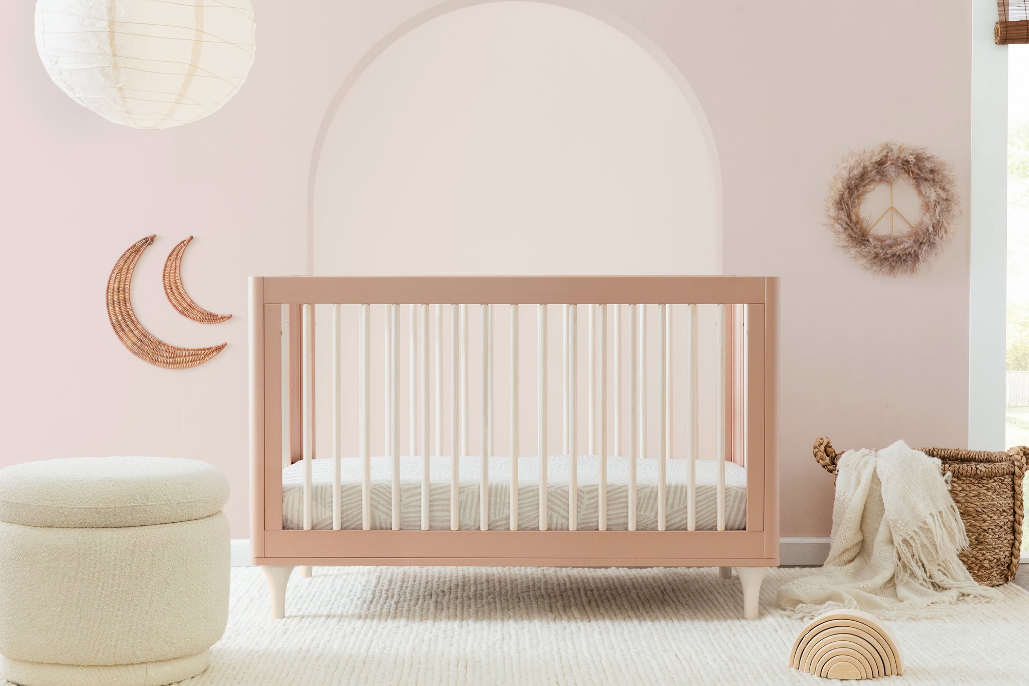 Babyletto Lolly 3-in-1 Convertible Crib Canyon Lifestyle