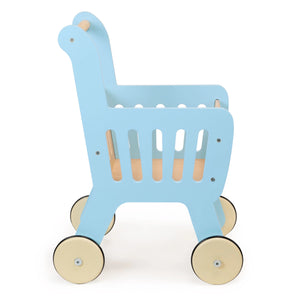 Mentari Toys Shopping Cart - Side View