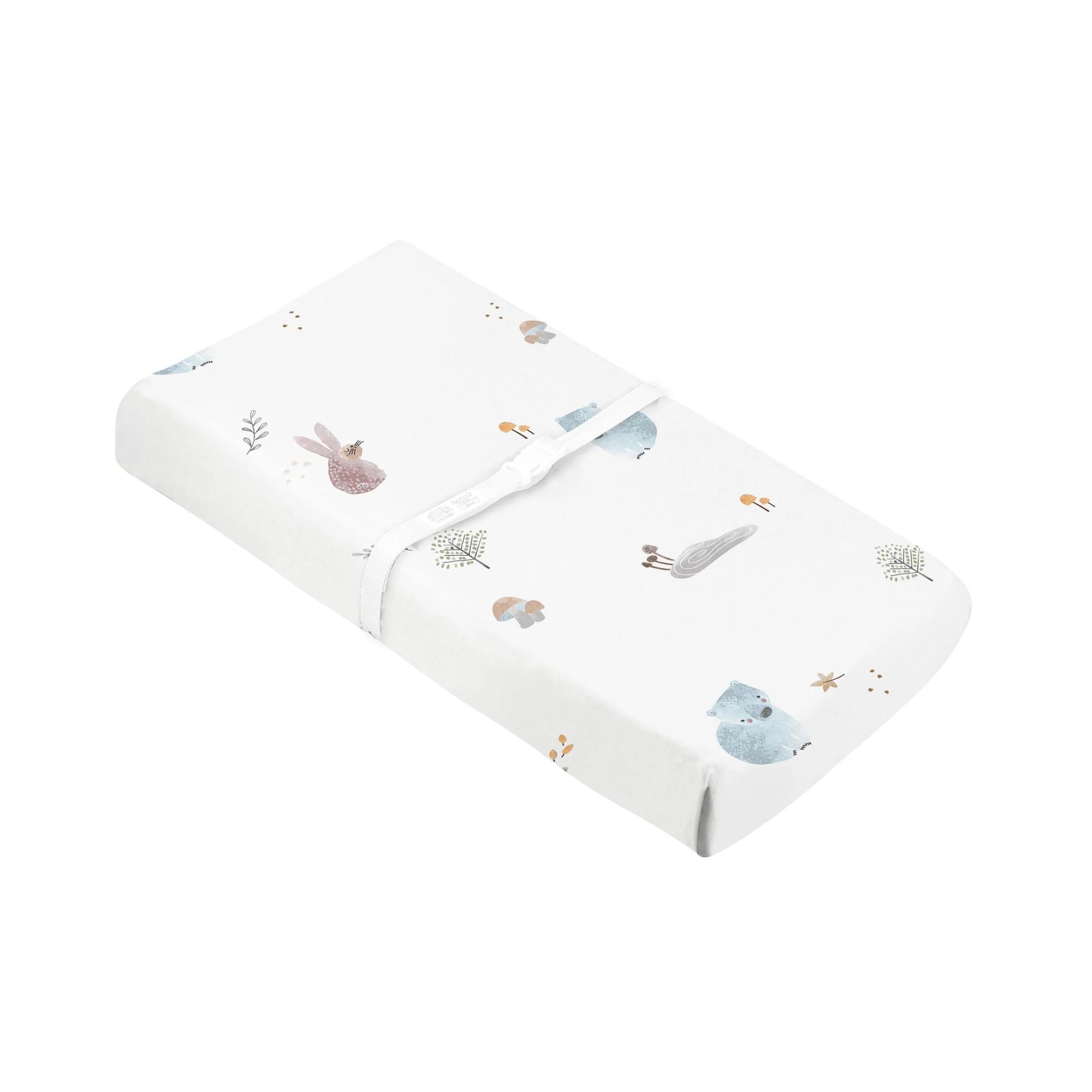 Floral - Kushies Percale Change Pad Cover