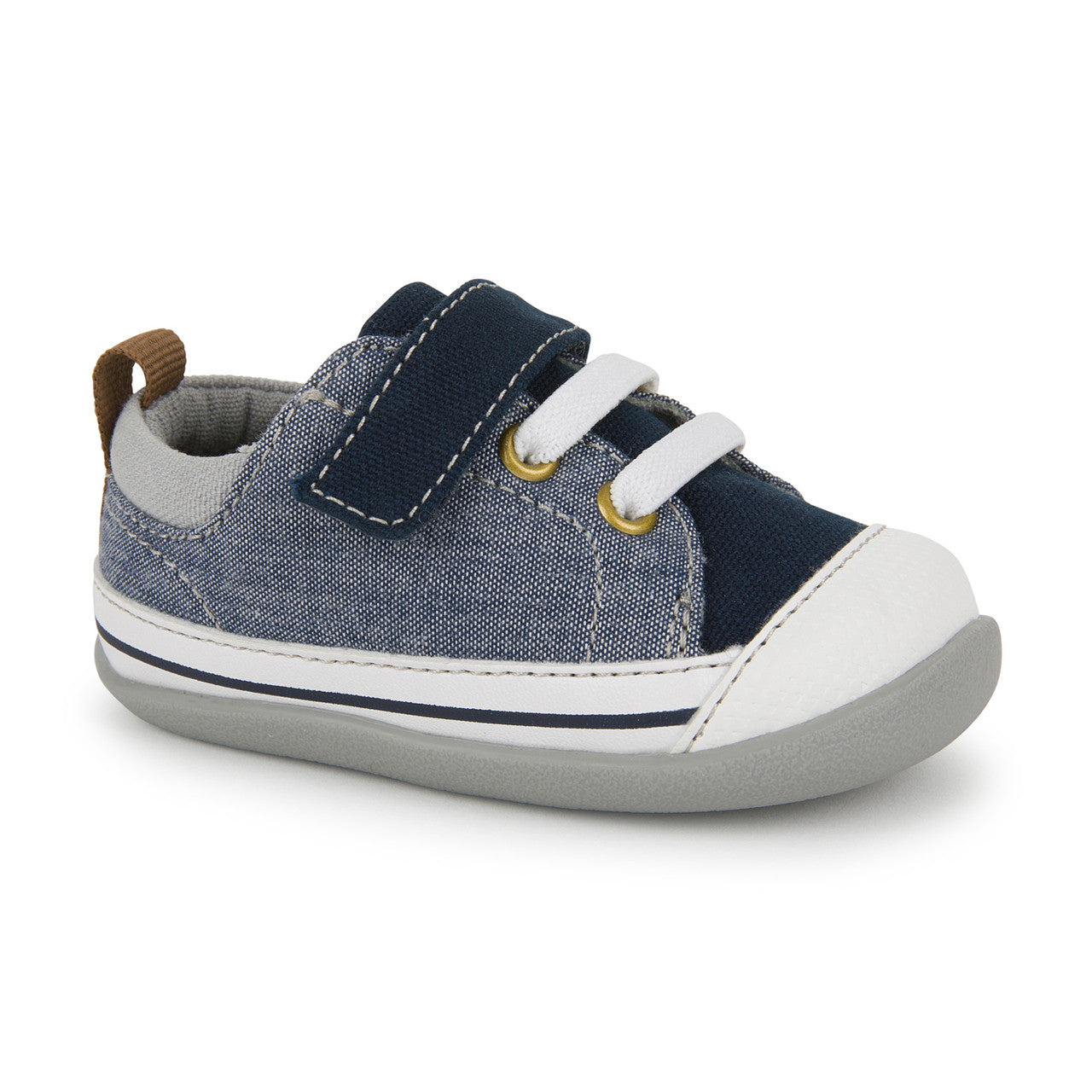 See Kai Run Stevie ll First Walker - Blue Denim